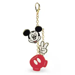 Disney Store Mickey Mouse Peace Sign Bag Charm
