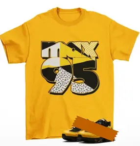 Throwback Shirt Yellow to Match Max 95 Varsity Maize Taxi