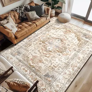 Bohemian Gray Welcome Mat for Dormitories High-Quality And Durable Fresh Casual Floor Carpet for Backyards Fresh And Premium Casual And Fresh Style Machine Washable Non-Slip Soft Suitable for Decorating Bedrooms