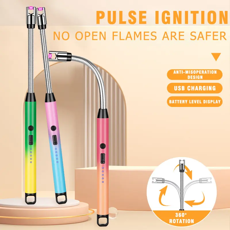 Electromagnetic pulse igniter, smokeless and oil-free igniter, rechargeable igniter, essential ignition tool for outdoor camping mini portable data cable