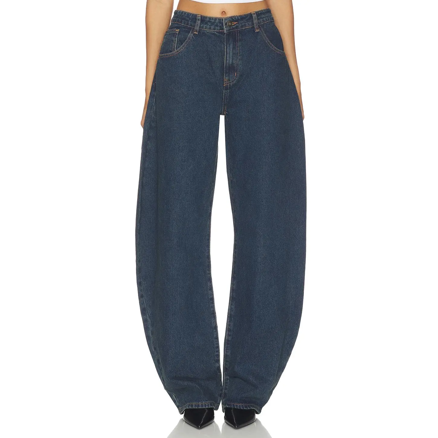 LIONESS Horseshoe Jeans in Dark Denim
