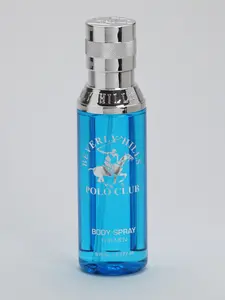 Beverly Hills Polo Club | Active Natural Body Spray for Men – 200ml – Bold Masculine Fragrance with Natural Essential Oils – Long-Lasting All-Day Freshness | Ideal for Everyday Use, Gym, or On-the-Go Confidence