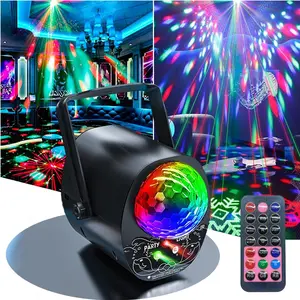 Indoor three-in-one magic ball laser effect light, can be used in KTV and home interiors, various patterns Led Party neon signs Novelty