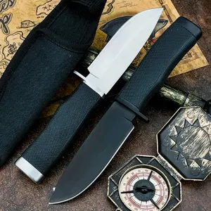 New 2008 Camping Fixed Blade Knife 5Cr13Mov Blade ABS Handle Expedition Multi-Purpose Fishing Tool EDC Outdoor Camping Knives Survival Knife Survival Gear