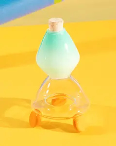 Sticky Glass Catcher #3- Handblown Fly Catcher with Cork Lid