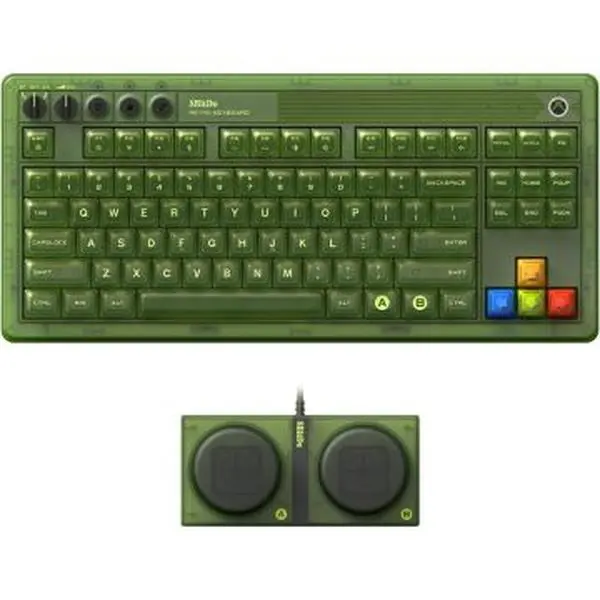 8BitDo Retro 87 Mechanical RGB Wireless Keyboard for PC and Mac - Xbox Edition