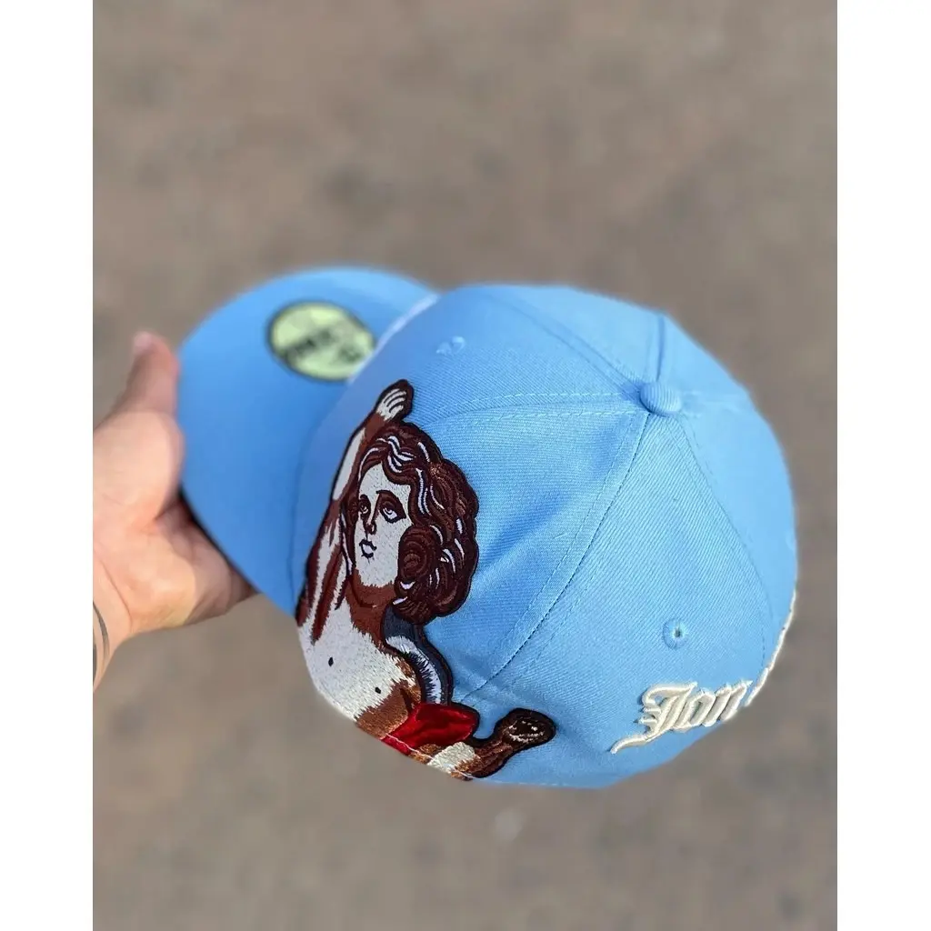Snapback cap  Youth Gift Basketball Football Cotton Duck Tongue Wings Embroidery Unisex