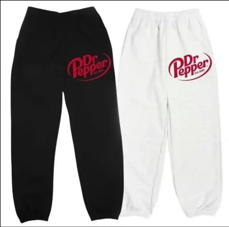 Design Dr P3p.per Est 1885 Sweatpants, Dr P3pper Jogger Pants For Fans, Soda Drink Streetwear Joggers, Pants For Soda Lovers, Casual Pants, All Seasons Lightweight Cotton Polyester Tapered Fit