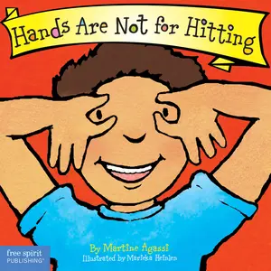 USED-Hands Are Not for Hitting Board Book by Agassi, Martine (Board book)