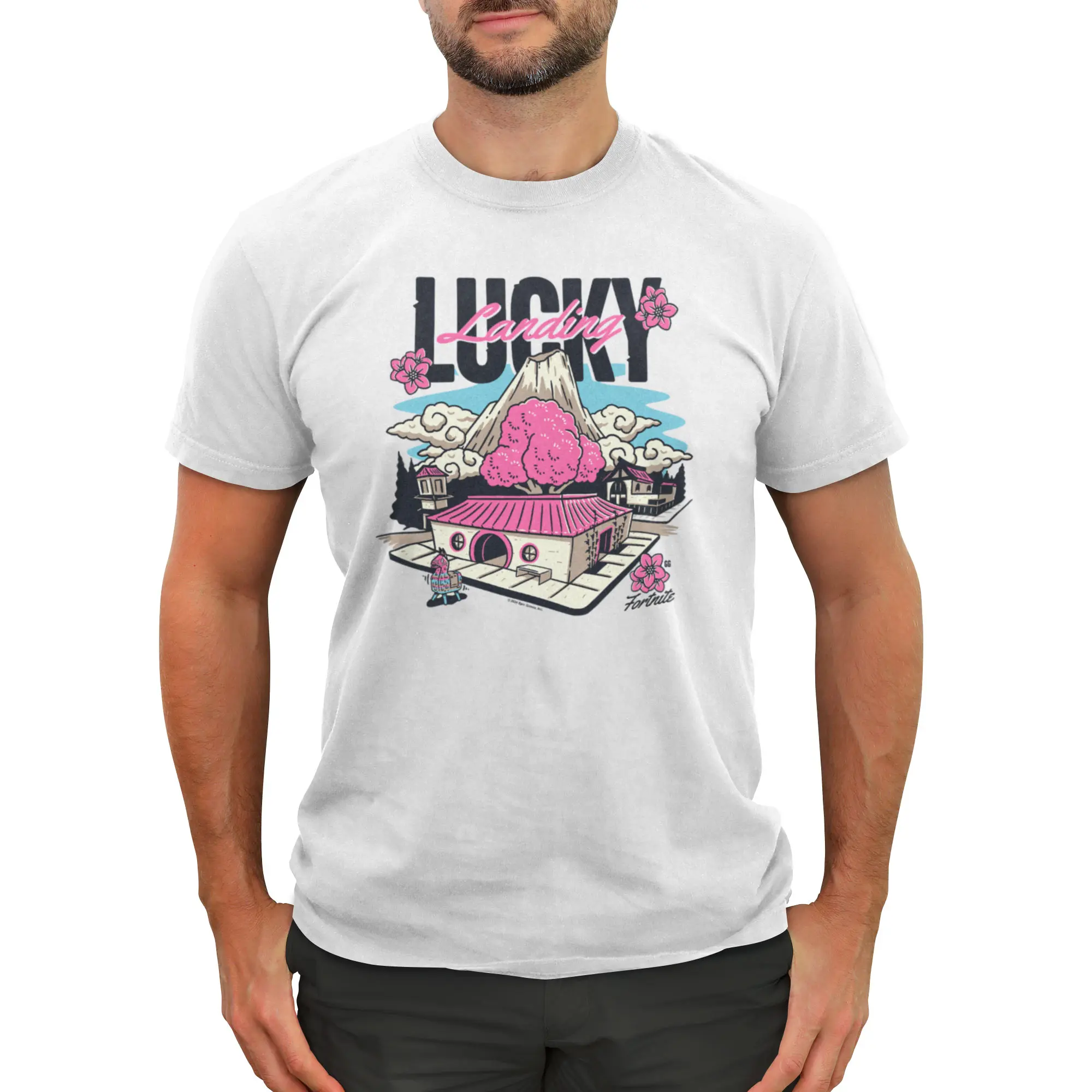 Men's Fortnite Lucky Landing T-Shirt