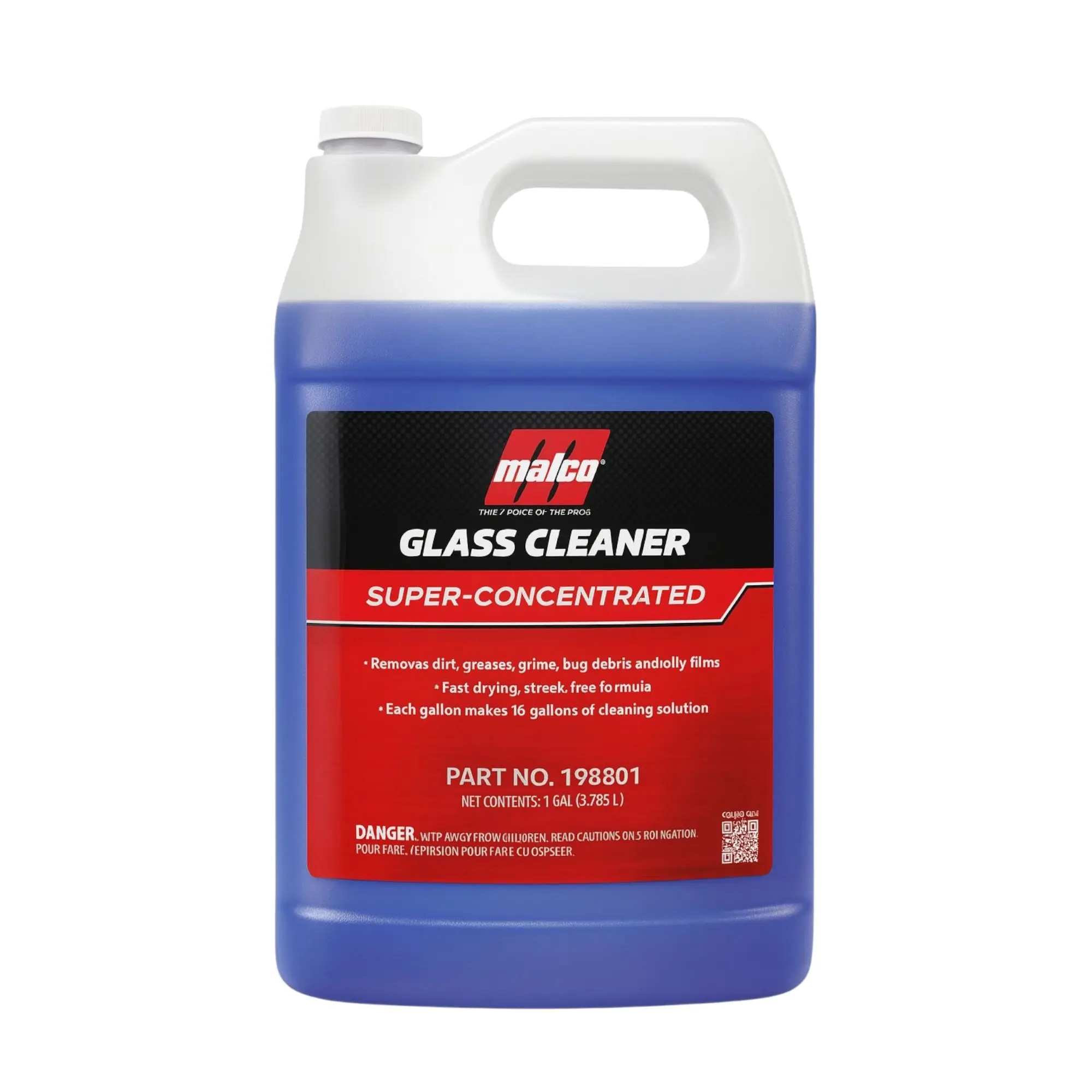 MALCO SUPER CONCENTRATED GLASS CLEANER MALCO SUPER CONCENTRATED GLASS CLEANER