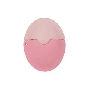 Refillable Silicone Suncream Roller Applicator, Oval Stitching Color Isolation Lotion Cream Bottle, Leak-Proof Travel Cosmetic Tool