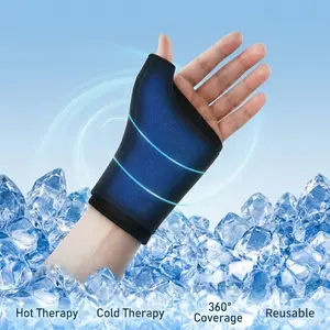 Wrist Ice Pack Wrap | Wearable icepack -Delivers Hot & Cold Compression Therapy enhanced by – a Reusable Wrap for Soothing Sore Wrists, Reducing Swelling & Daily Comfort#Summer