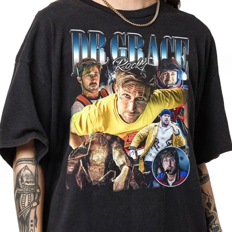 Project Hail Mary Dr Grace Rocky Sci-Fi Shirt, Unisex Cotton Tee