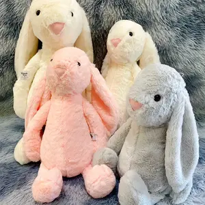 Bunny Jellycat Plush Toy, Relief Soft Stuffed Rabbit, Cute Bunny Doll, Cozy Fluffy Animal, Birthday Gift, Valentine's Day Present, Perfect Cuddle Buddy for Kids & Adults