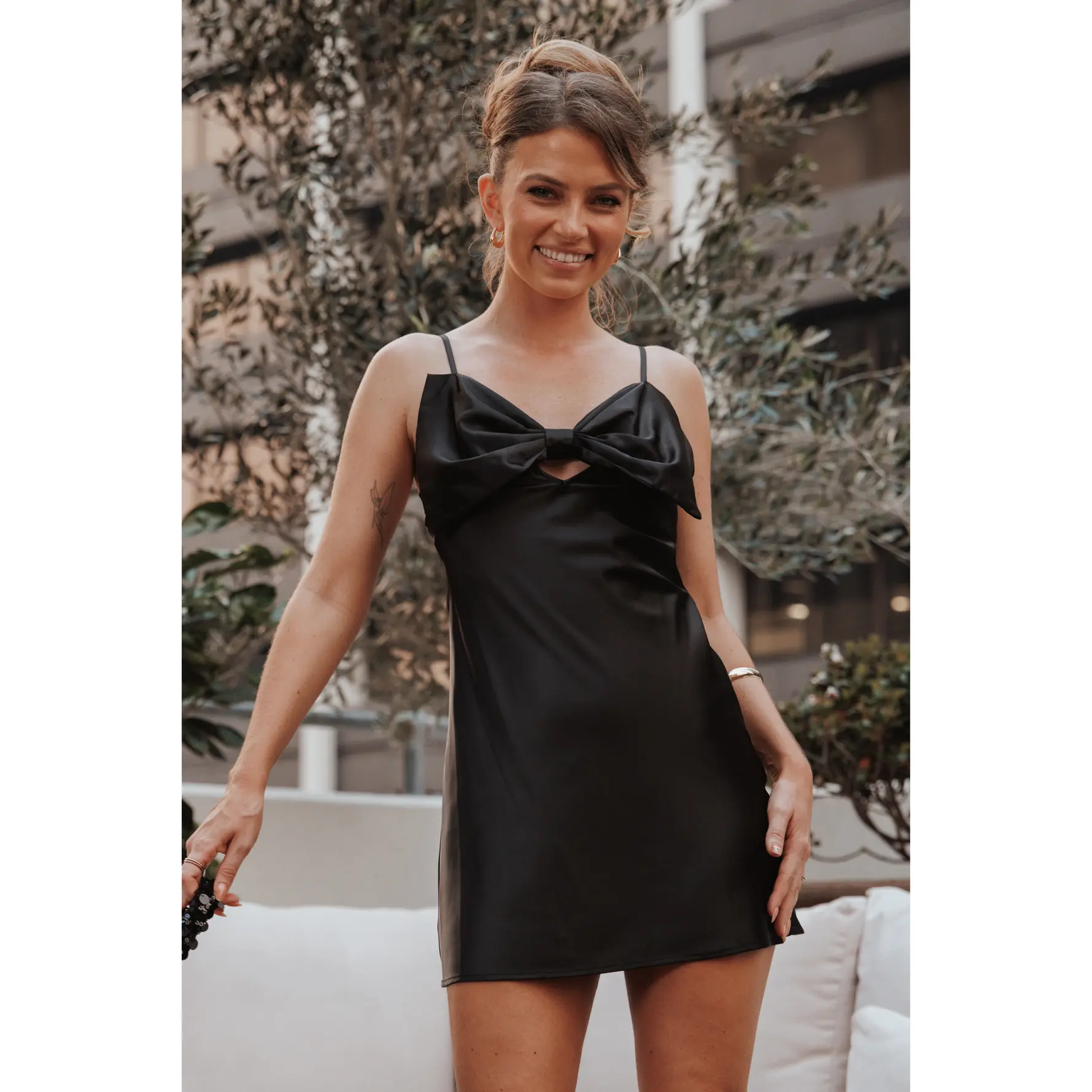 Kiari Mini Dress - Black