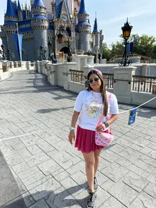 Princess Bows Headband - Pink Bows with Colorful Designs and Comfortable Fit