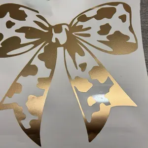 7x7 cow print vinyl decal