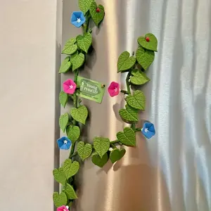 Magnetic Refrigerator Magnets Set, Cute Plant Design, Decorative Fridge Magnet Stickers, Magnetic Flower Vine Decoration