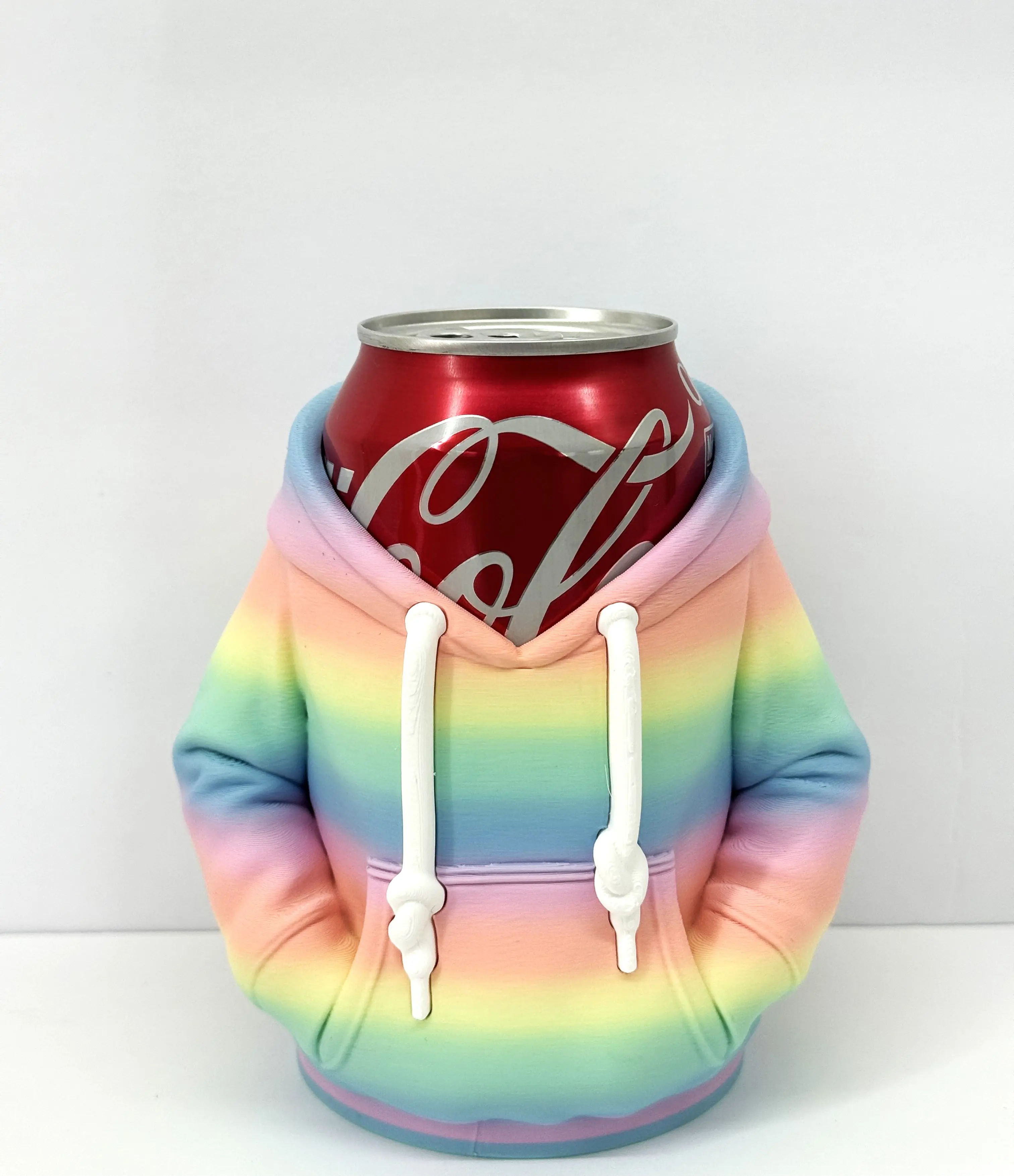 Hoodie Sweatshirt 3D Printed Soda Can Holder, Hoodie Pencil Holder For Desktop