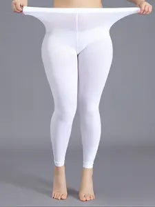 Women's Lady Fashion Sexy 100D Stretchy High Waisted Soft High Stretch Fitted Colorful Casual Nine-Point Leggings Underwear, Soft & Comfortable for Home Leisure & Office Work