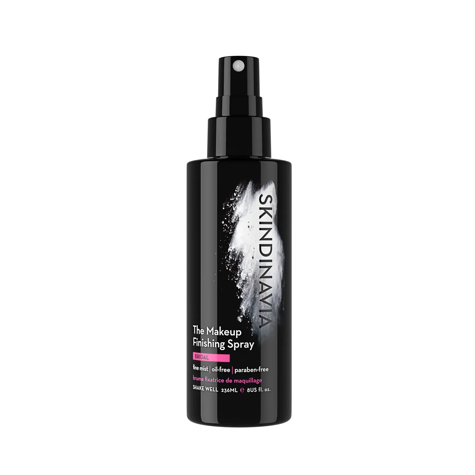 Skindinavia The Makeup Finishing Spray,Bridal Setting Spray 8oz,16HR Wear,Waterproof&Sweat proof,Smudge Proof&Transferproof,Hydrating Mist,Wedding Day Flawless Hypoallergenic，Cosmetic
