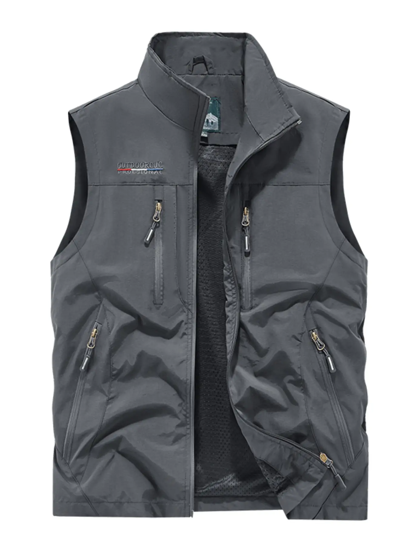Men's Multi-Pocket Casual Adventure Vest Gilet, Ideal for Work, Fishing, Hunting, Hiking, Outdoor Workwear, Travel Use, Versatile Pockets