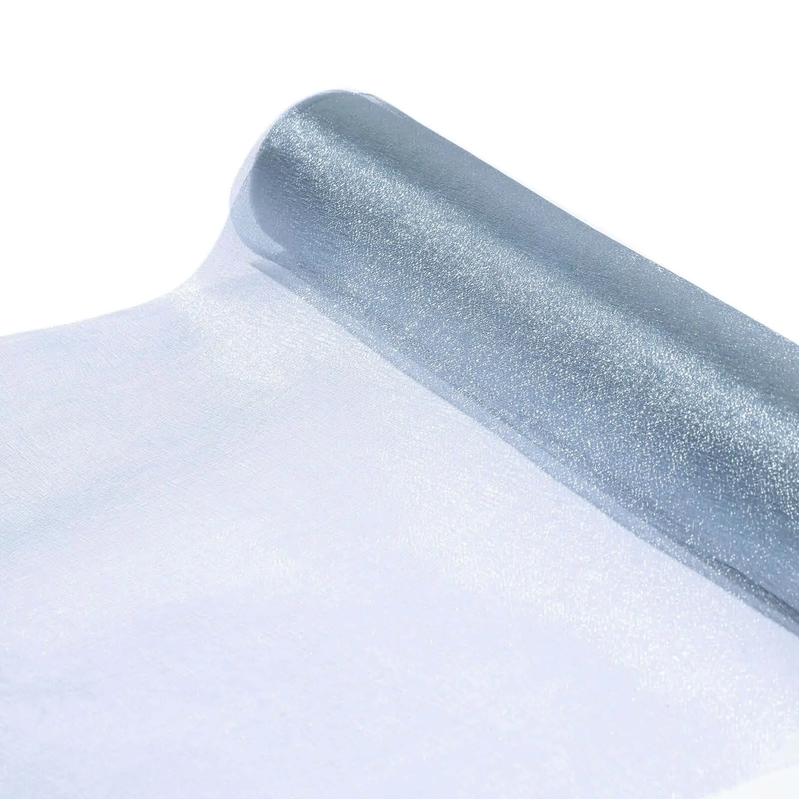 Dusty Blue Sheer Chiffon Fabric Bolt - 12"x10yd DIY Voile Fabric for Crafts, DIY Projects, Gowns, Runners, Wall Decorations, Decorating My Apartment