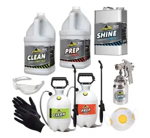 Equipment Restore Kit for Faded Equipment Cleaning Heavy Construction Equipment