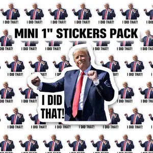 Funny I Did That Sticker in Anti Trump Gas Pump Stickers, Trump Dance Decal, Anti Fascist Anti Racist sticker