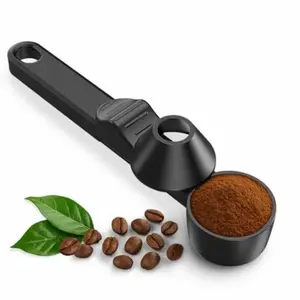 Reusable Coffee Spoon and Funnel, 2 Tablespoons Capacity, Suitable for Ground Coffee, Protein Powder, Tea (, 1 Piece)