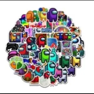 50 Pcs Among Us Sticker Set