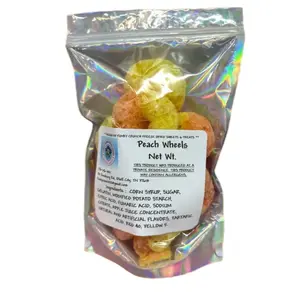 Freeze Dried Peach Wheels - Delicious Snack for Fruit Lovers