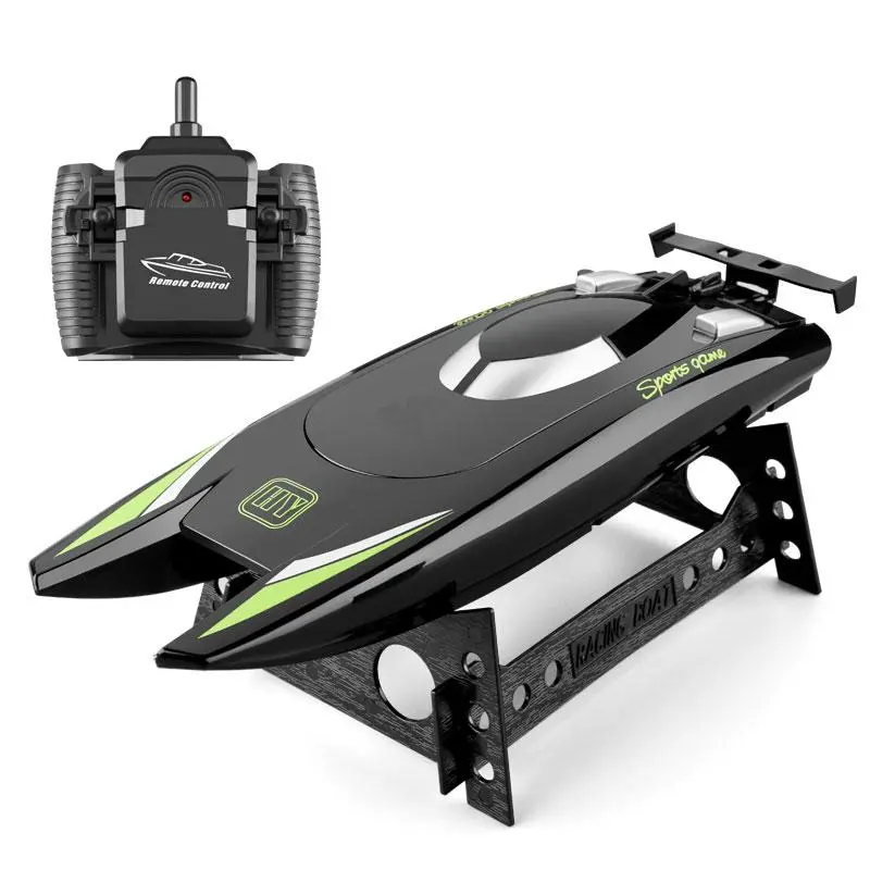 2.4GHz High Speed Remote Control Boat, 1 Box Double Motor High Speed Racing Boat, Sealed Waterproof Design Remote Control Boat, RC Boating Boat Gift for Kids & Adults