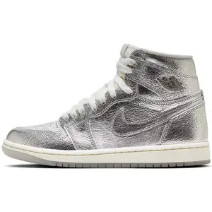 Women's Jordan 1 Hi OG Metallic Silver/Photon Dust (FN7249 001)