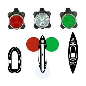 NIXY Navigation Lights - Safety lights for nighttime adventures | Lights for Paddleboards, Kayaks, Dhingies, and Watercraft