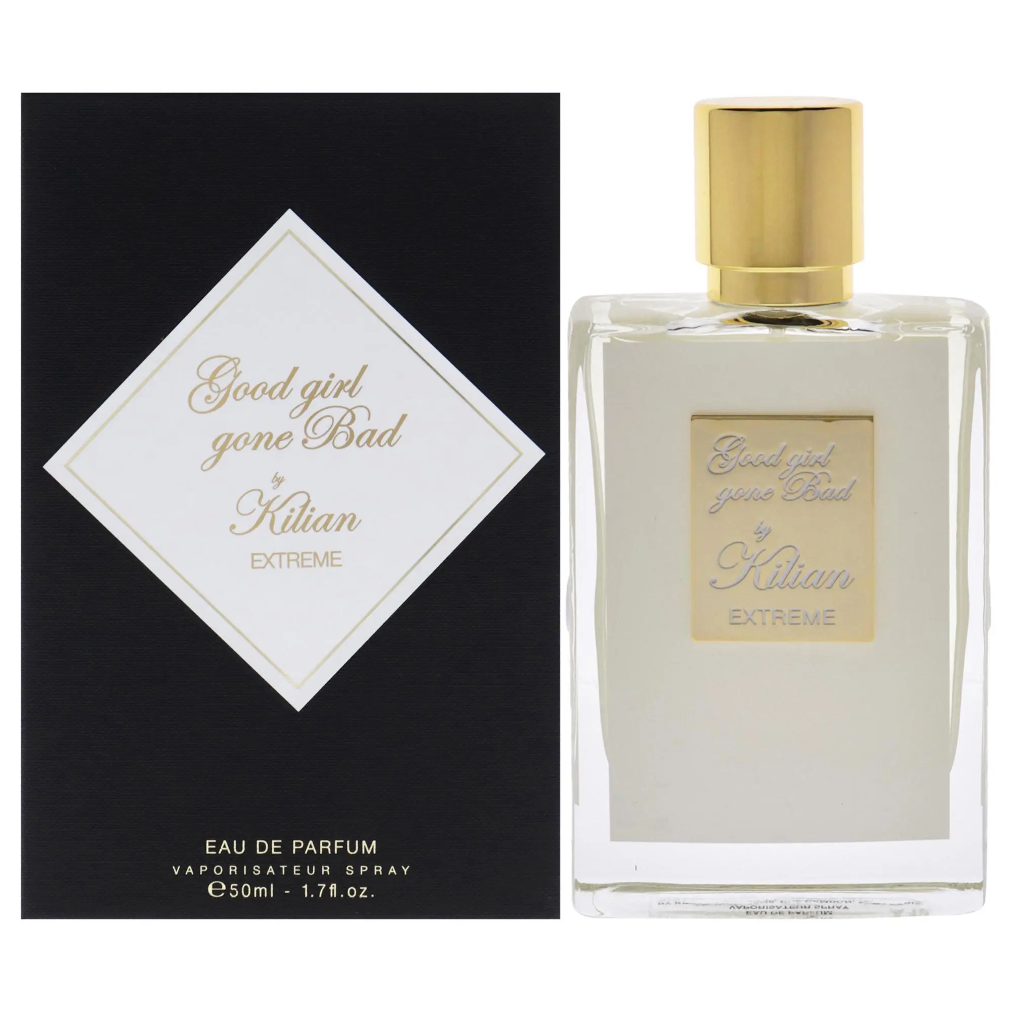 Kilian Good Girl Gone Bad Extreme Women's Captivating EDP Spray, 1.7 oz Spray Bottle with Minimalist Label