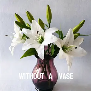 3-Piece Realistic Tiger Lily Artificial Flowers, Easter Lilies, Spring Decor, Wedding, Graduation, Home Party, Easter Decoration, Plastic Cemetery