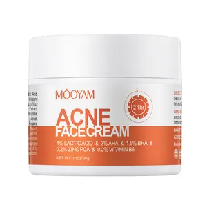 MOOYAM Acne Cream 4% Lactic Acid + BHA | FDA-Tested | Free Skincare Repair FDA-Tested | TikTok Viral
