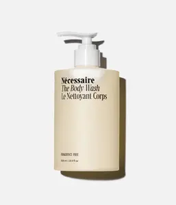 Nécessaire The Body Wash Fragrance-Free — Unscented Multi-Ceramide Shower Gel Cleanser for Women + Men — Non-Comedogenic Body Wash for Sensitive Skin. 500ml/16.9 fl oz