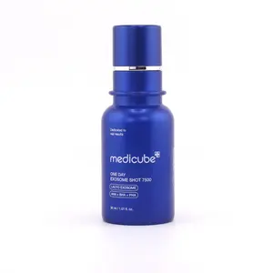 Medicube 1 Day Exosome Shot Pore Ampoule 7500 (30ml) - Hyaluronic Daily Serum, Pore Minimizer, Moisturizer, Firming Hydrator, Skin Repair, Selfcare Product for All Skin Types