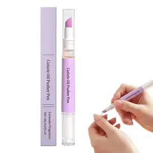 Push & Buff 2-in-1 Cuticle Care Treatment Pen | Exfoliates, Polishes and Smooths Cuticles | Textured Tip for Instant Results | Easy, Mess-Free Nail Care on the Go