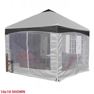 212 MAIN 13x13 ft. Outdoor Garden Party Canopy, 4 Legs, Bug Screen, Stone Garden Cover, Four Legs