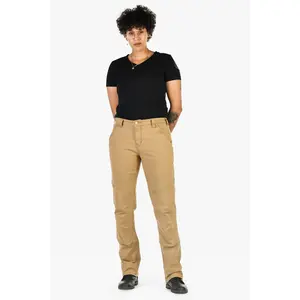 GO TO™ Stretch Canvas Pants in Sawdust Brown
