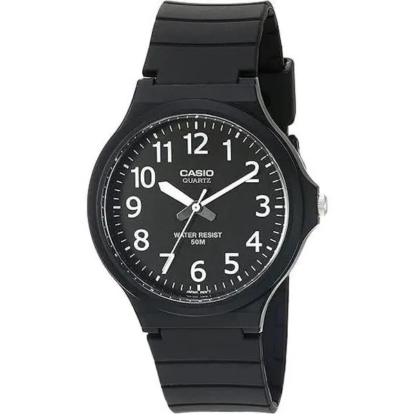Casio Resin Quartz Mens Watch MW-240-1BVDF