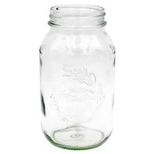 Azure Standard 32oz Regular Mouth Quart Mason Jar