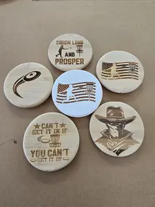Disc golf markers
