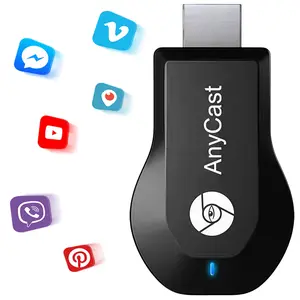 HDMI Wireless Display Adapter, 1080P HD Miracast Dongle, Easy Setup, Dual Screen Mode, 2.4G WiFi, Mirror Phone/Laptop to TV for Gaming, Movies & Business Presentations