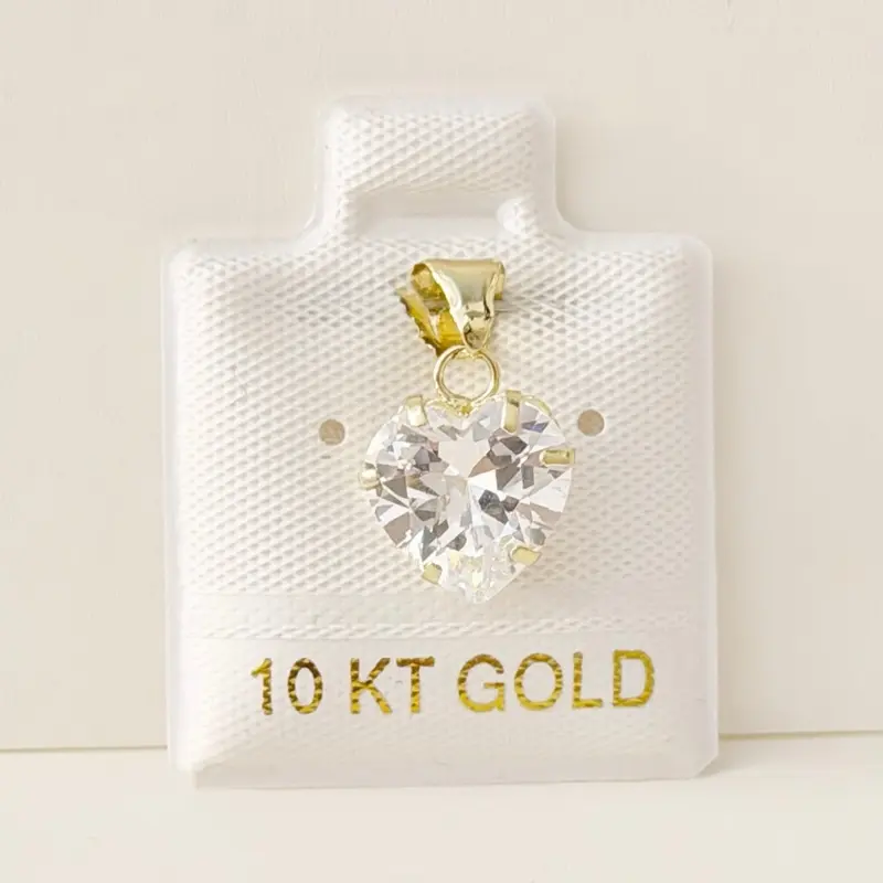 10k Gold Pendant - Ws Heart