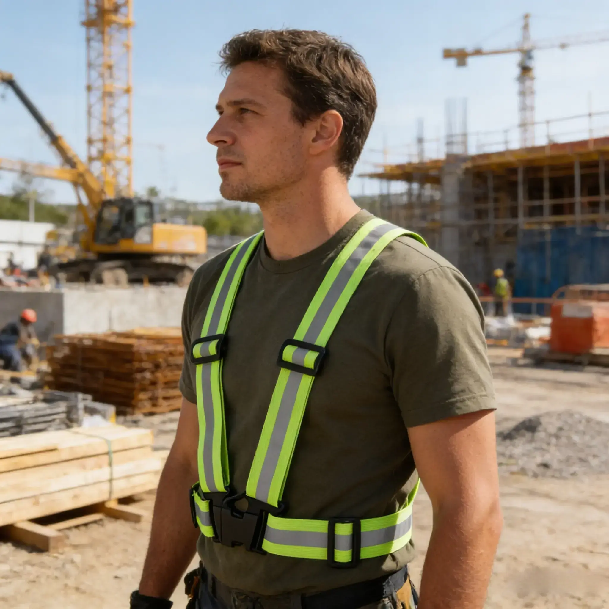 Reflective outdoor activity vest set (3-piece set), high visibility breathable safety equipment, suitable for night running, cycling, hikingRAIMENTRY Reflective outdoor activity vest set (3-piece set), high visibility breathable safety equipment, suitable for night running, cycling, hikingRAIMENTRY